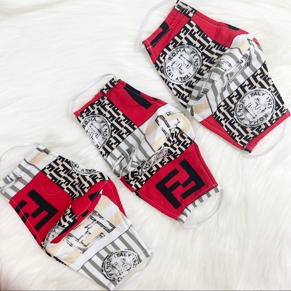 22 DECEMBER Accessories - 3 HANDMADE IN USA -  washable cotton face masks